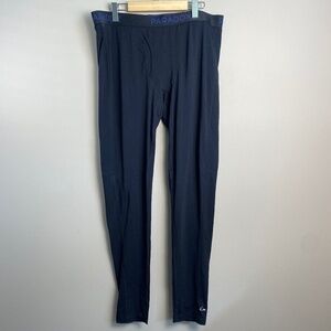 Paradox Men's Drirelease Merino Wool Blend Base Layer Bottoms Size X-Large Black